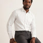 Mason Blue Dress Shirt White
